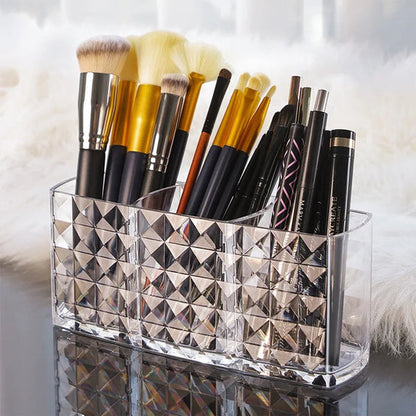 Acrylic Cut Design brush holder Myle Cart