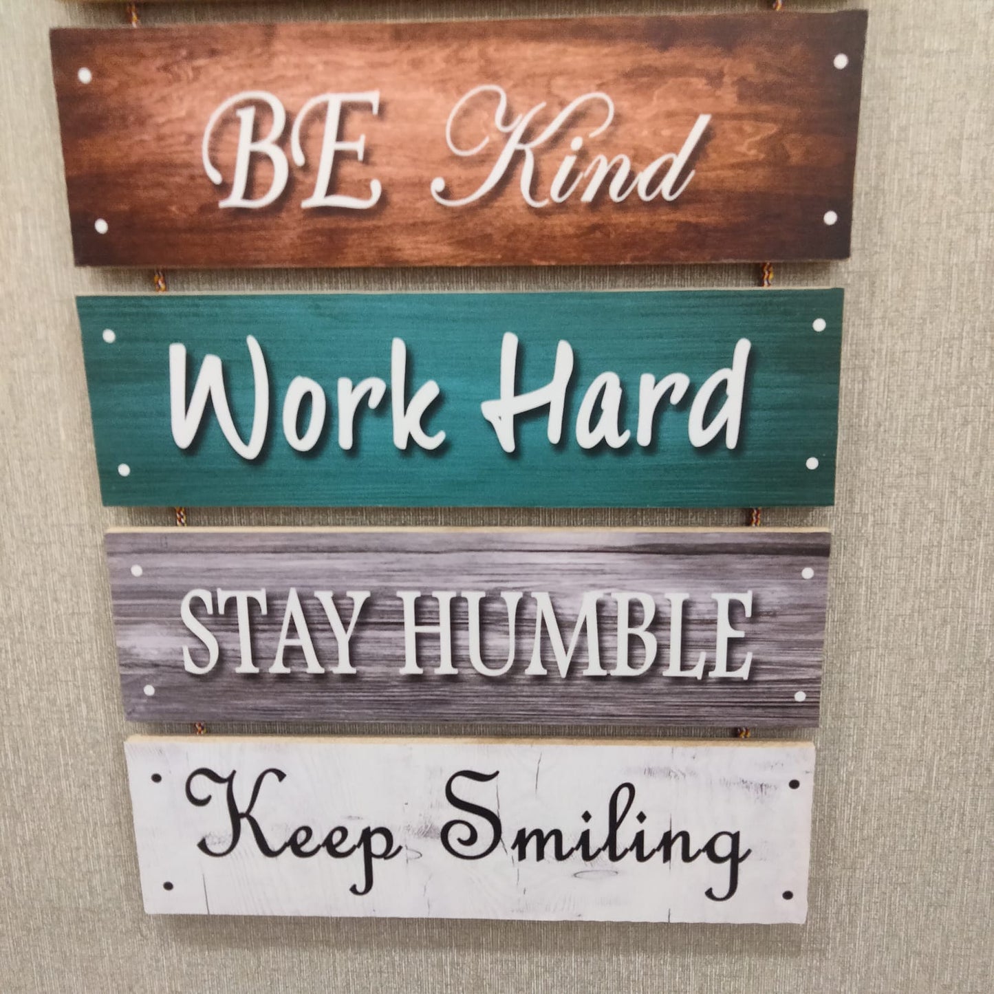 Be positive and dream big multi hanging quotes - wall decoration quotes