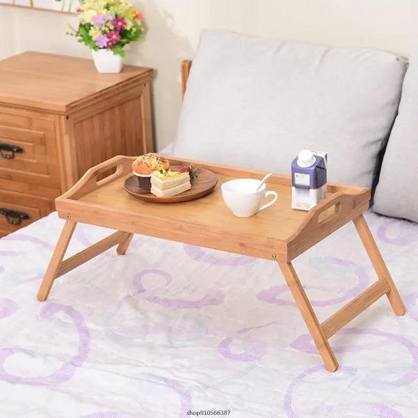 2 in 1 bamboo tray table Myle Cart