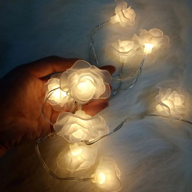 Silicon String Light Silicon Rose led string light – Takaaf