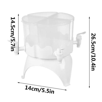 4 portion juice dispenser Myle Cart