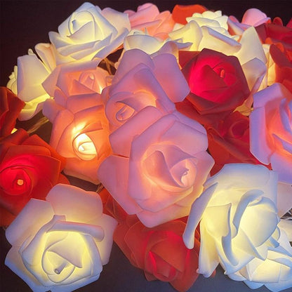 Led flower string light in different colors Myle Cart