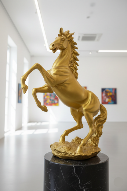 Adorable Royal Horse Statue