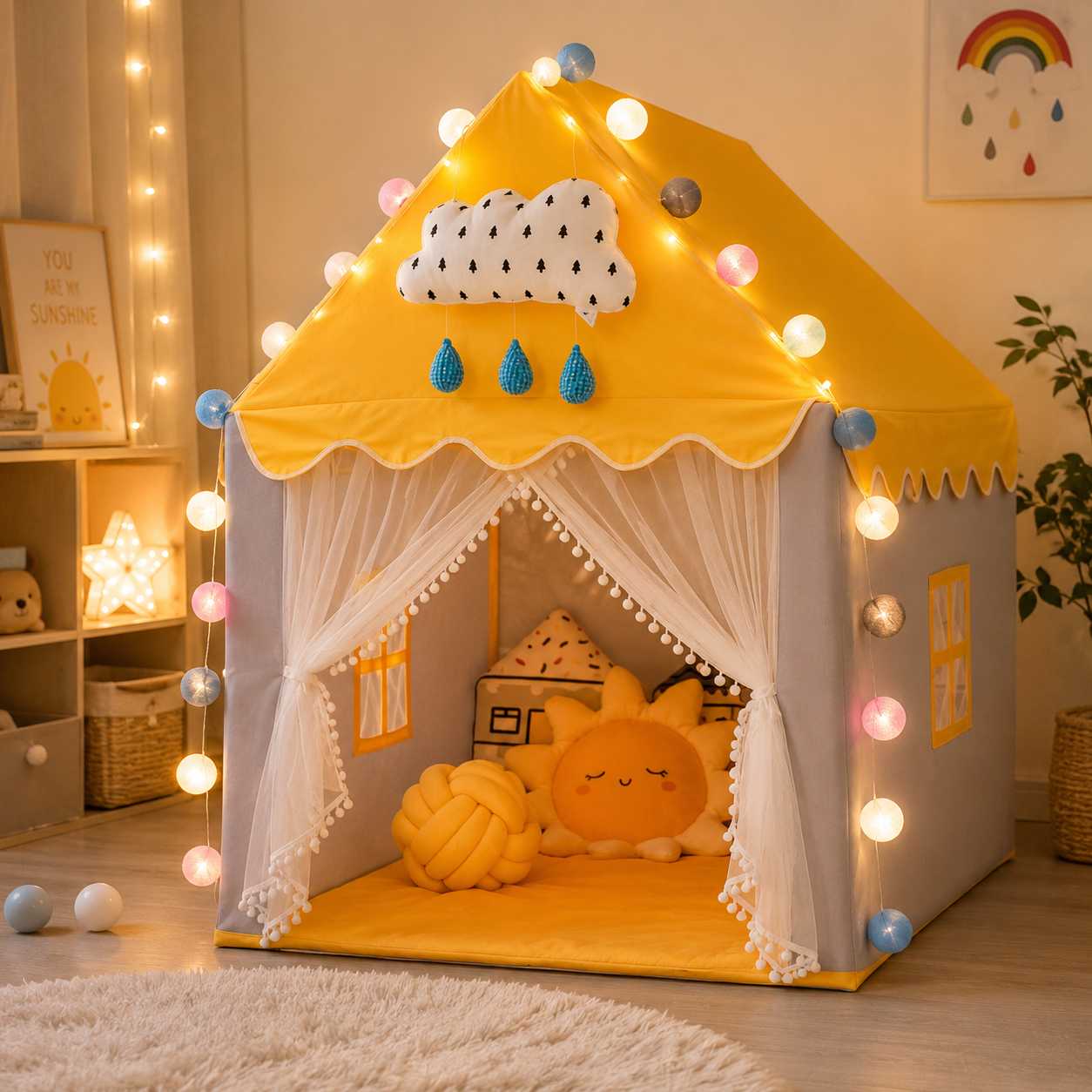 Magical Princess Tent House for Kids Pakistan | Girls Play Tent Gift