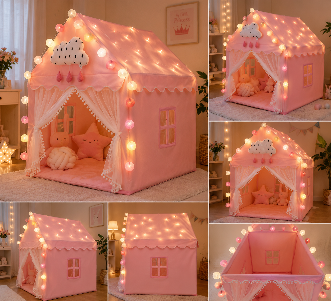 Magical Princess Tent House for Kids Pakistan | Girls Play Tent Gift