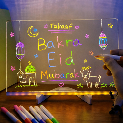 GlowBoard™ Acrylic LED Planner & Message Board