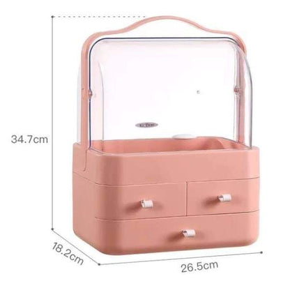 Cosmetic And Jewelry Organizer With Drawers At The Bottom Myle Cart