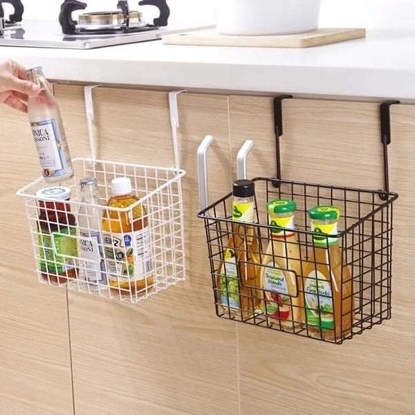 Best quality metallic hanging baskets Metallic storage basket Myle Cart