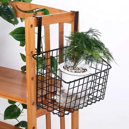 Best quality metallic hanging baskets Metallic storage basket Myle Cart