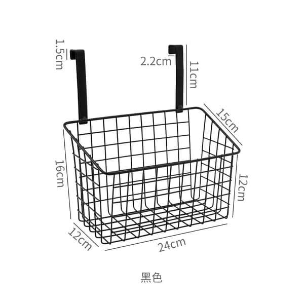 Best quality metallic hanging baskets Metallic storage basket Myle Cart