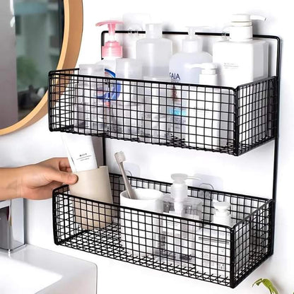 Premium Quality Two layer metallic storage rack Myle Cart