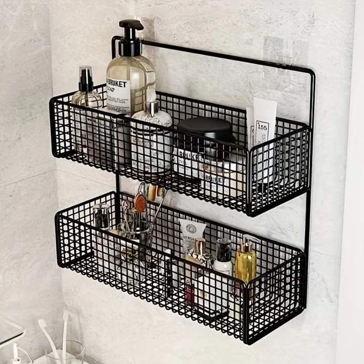 Premium Quality Two layer metallic storage rack Myle Cart