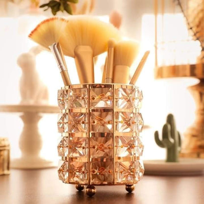 Crystal Makeup Brush Holder