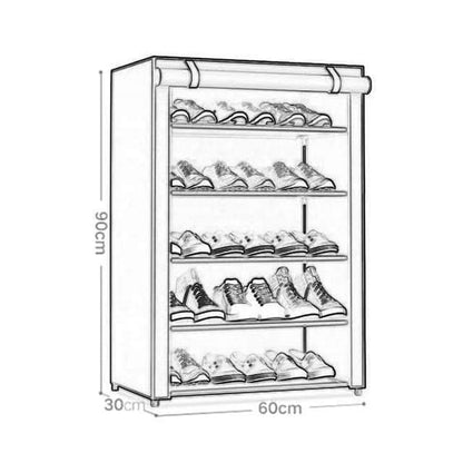 Foldable shoe rack Myle Cart