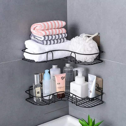 Wall corner shelf for bathroom and kitchen Myle Cart