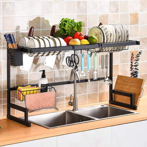 Stainless steel kitchen sink rack. Myle Cart