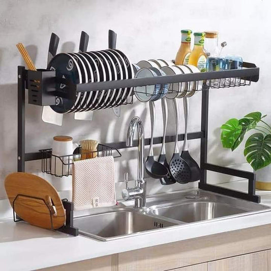 Stainless steel kitchen sink rack. Myle Cart