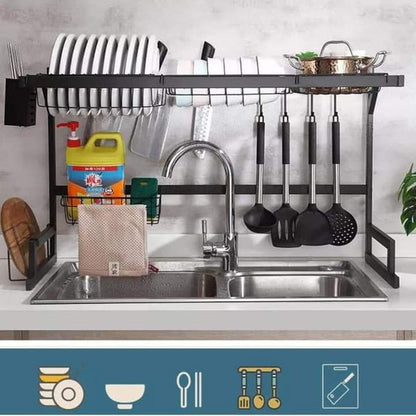 Stainless steel kitchen sink rack. Myle Cart