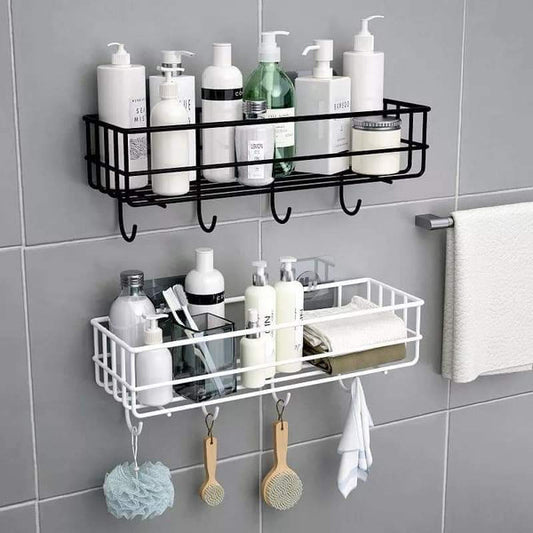 Multipurpose wall mounted iron racks Myle Cart