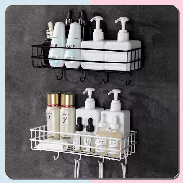 Multipurpose wall mounted iron racks Myle Cart