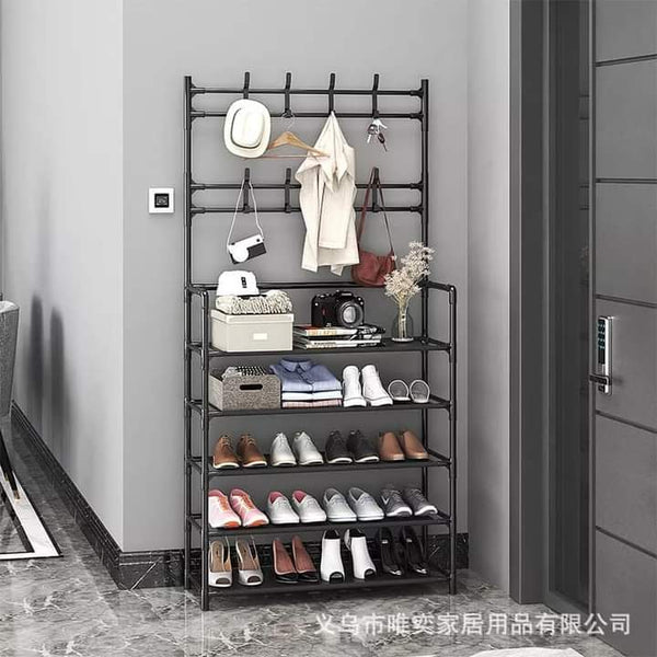 Multifunction shoe rack and hanging holders Myle Cart