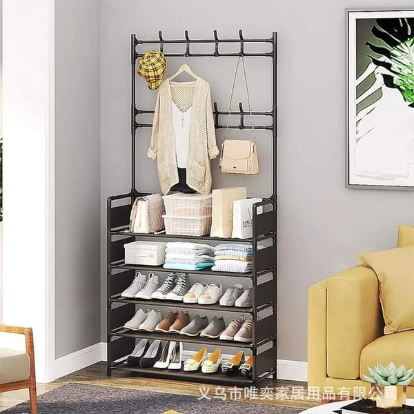 Multifunction shoe rack and hanging holders Myle Cart