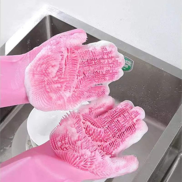 Silicon washing gloves Myle Cart