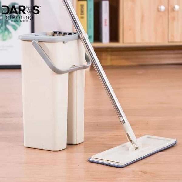 Flat mop with bucket in box packing Myle Cart