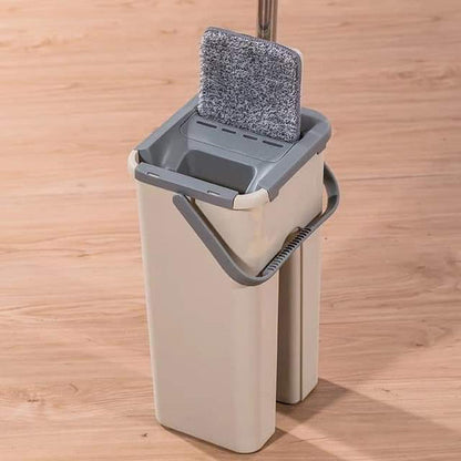 Flat mop with bucket in box packing Myle Cart