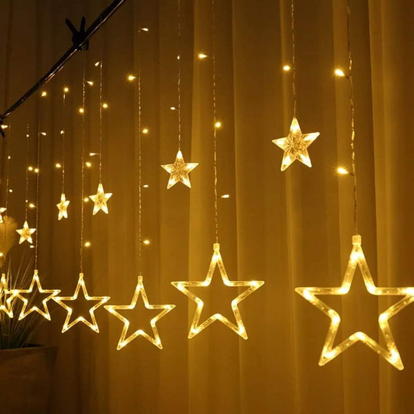 Star Curtain Lights 10ft Curtain Light Myle Cart