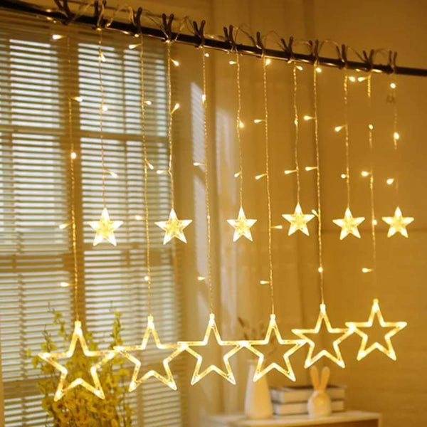 Star Curtain Lights 10ft Curtain Light Myle Cart