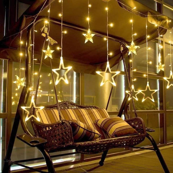 Star Curtain Lights 10ft Curtain Light Myle Cart