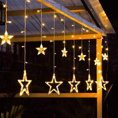 Star Curtain Lights 10ft Curtain Light Myle Cart