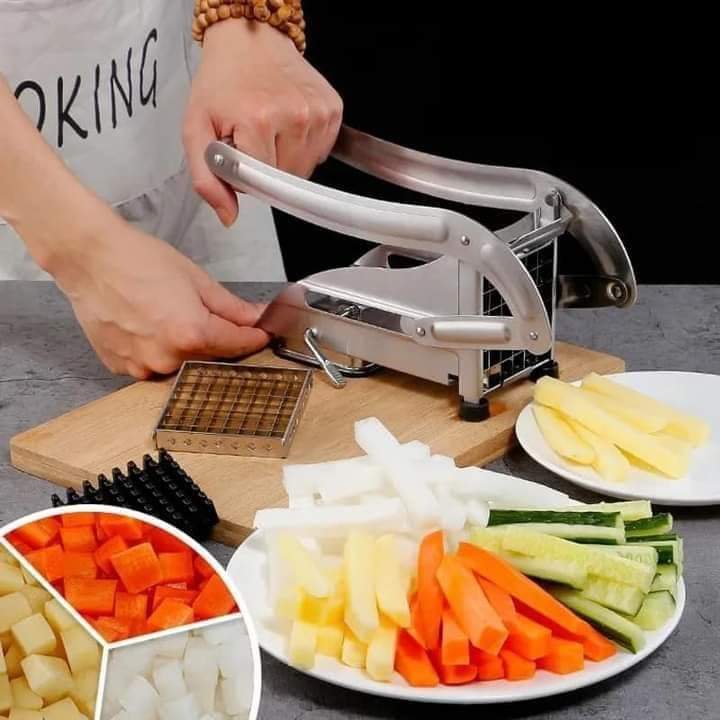 Stainless steel french fries cutter Myle Cart