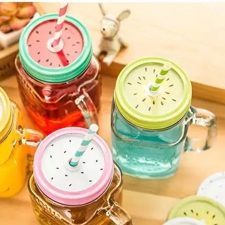 Mason jars in fruit theme Myle Cart