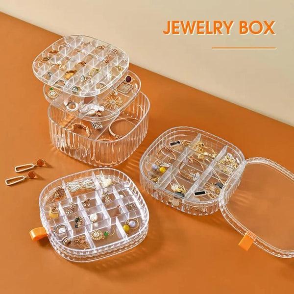 Acrylic transparent jewellery organizer Myle Cart