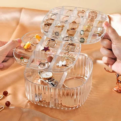 Acrylic transparent jewellery organizer Myle Cart