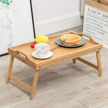 2 in 1 bamboo tray table Myle Cart