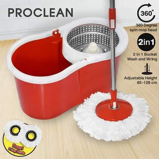 360 degree spin bucket mop Myle Cart