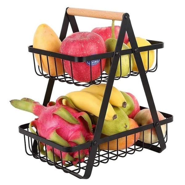 Two tier vegetables and fruits basket Myle Cart