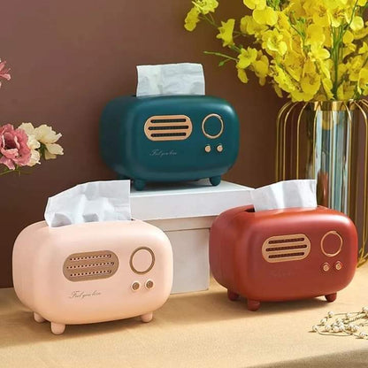 Radio Tissue box Myle Cart