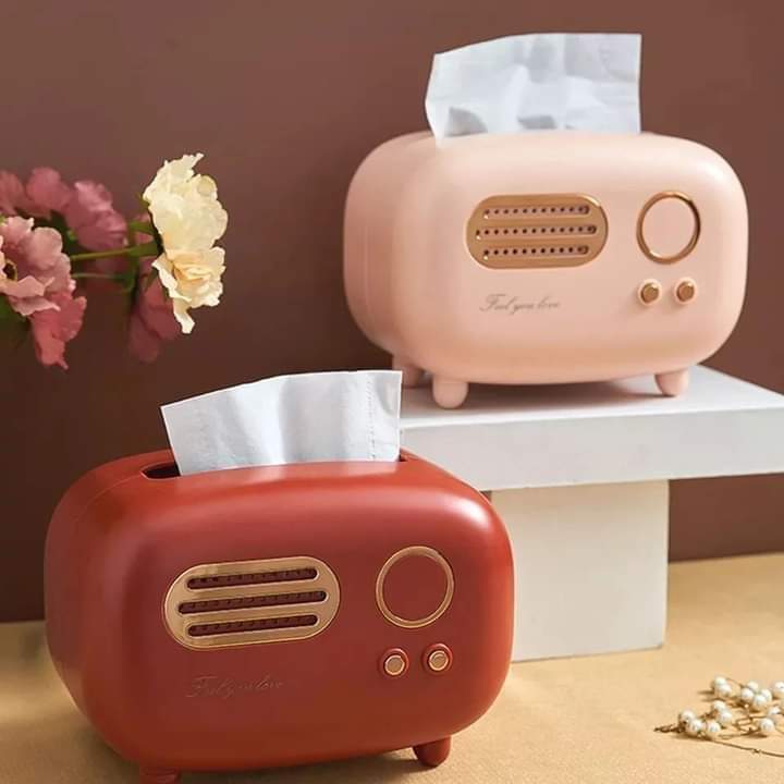 Radio Tissue box Myle Cart