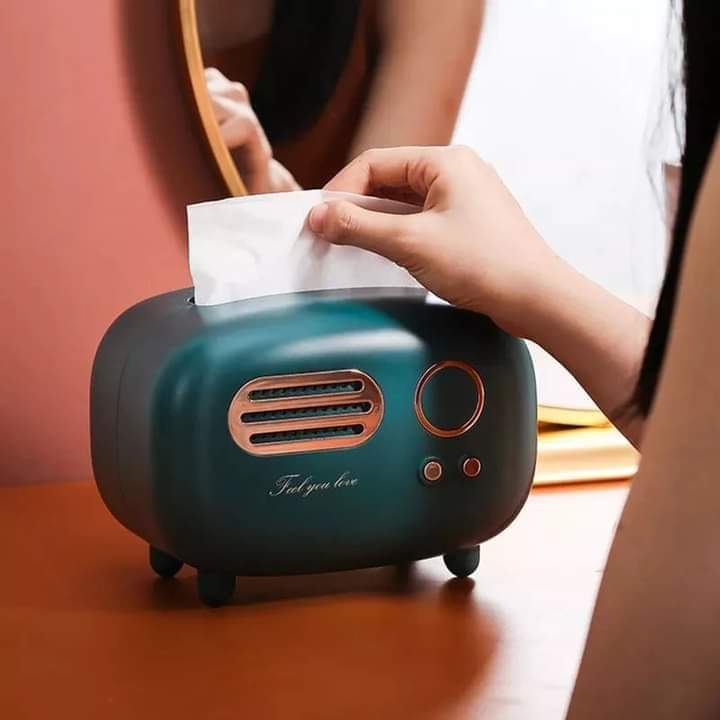 Radio Tissue box Myle Cart