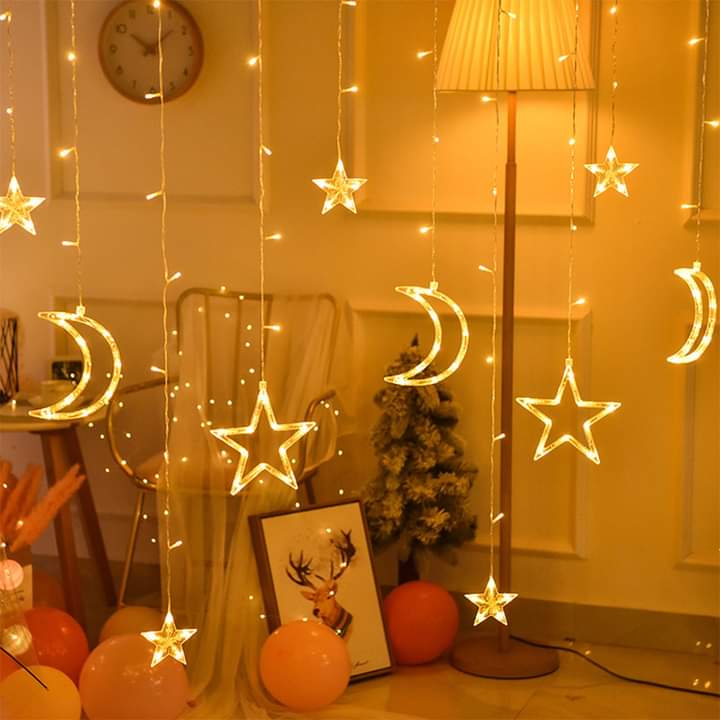 Curtain lights in different designs and style Myle Cart