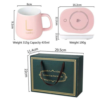 Heating pad mug set In box packing Myle Cart