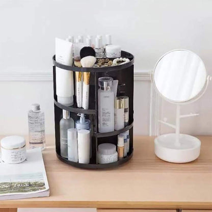 Large Capacity Rotating Cosmetic Organizer