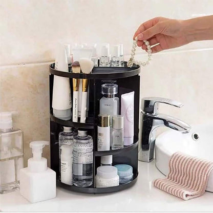 Large Capacity Rotating Cosmetic Organizer