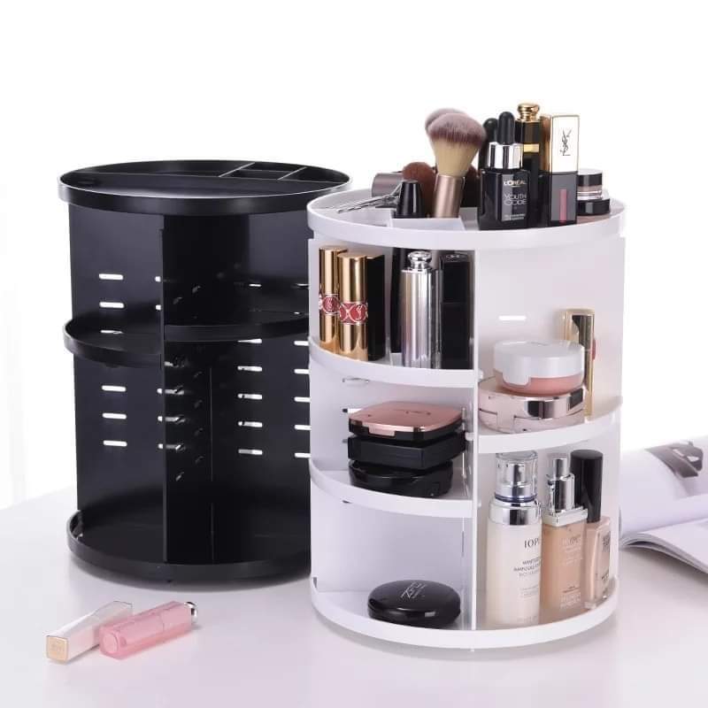 Large Capacity Rotating Cosmetic Organizer