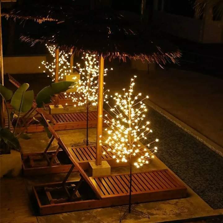 144 led cherry tree stand Myle Cart