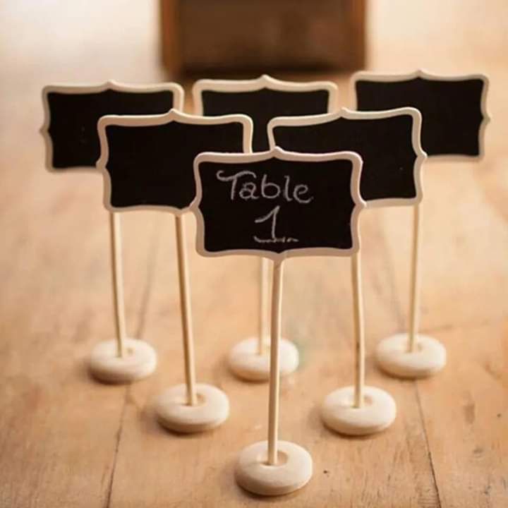 Mini chalk board Myle Cart